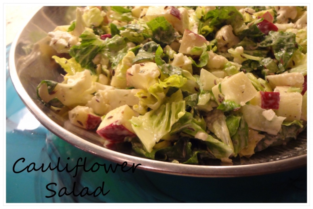 Chopped Cauliflower Salad!